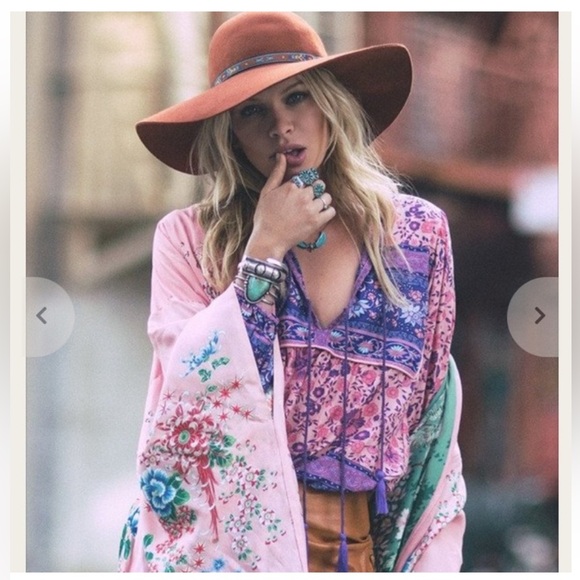 Spell Tops - Spell folk town boho blouse blossom S pre- owned